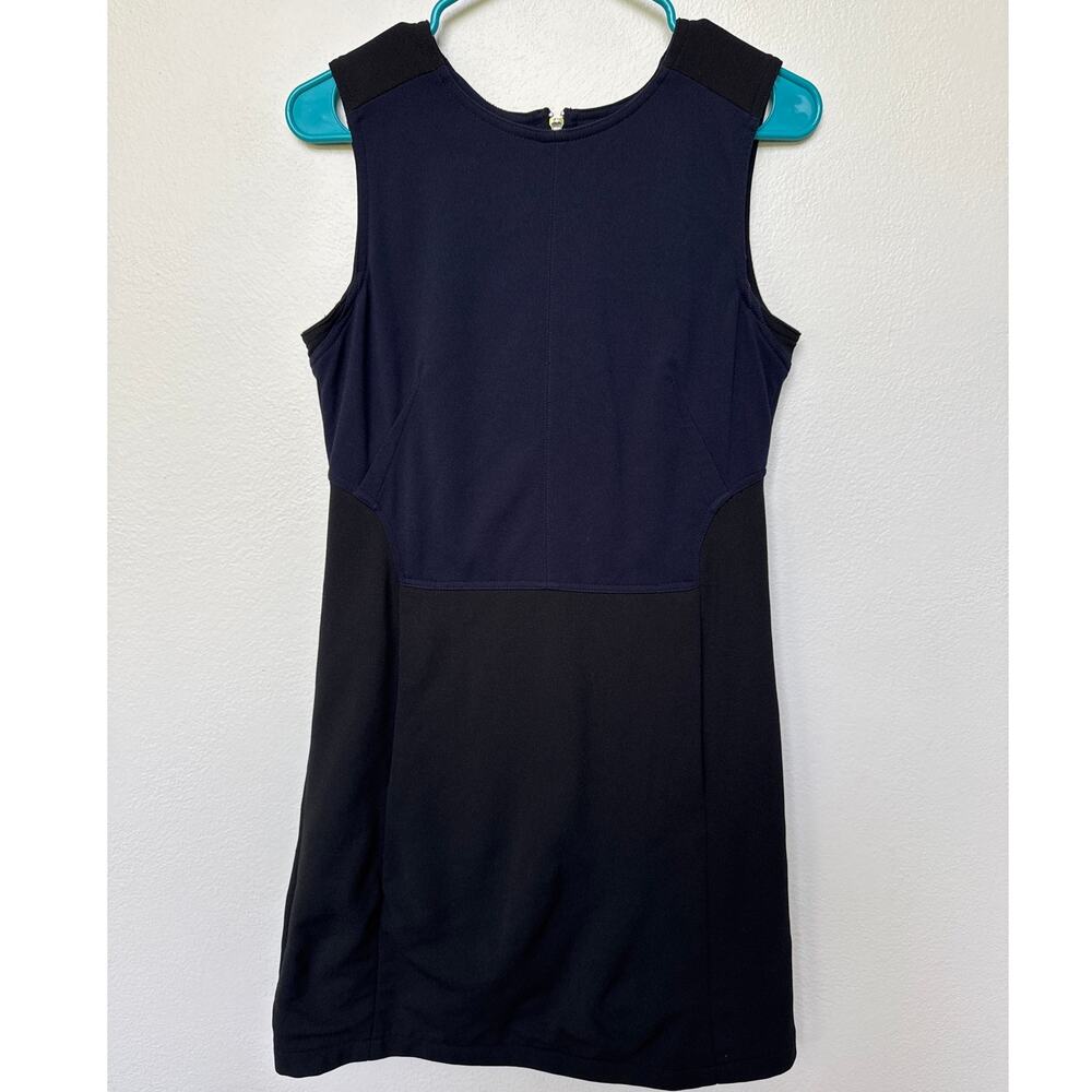 KaufmanFranco Collective Zip Up Colorblock Mini Sheath Dress Women's Size 4 - Picture 2 of 7